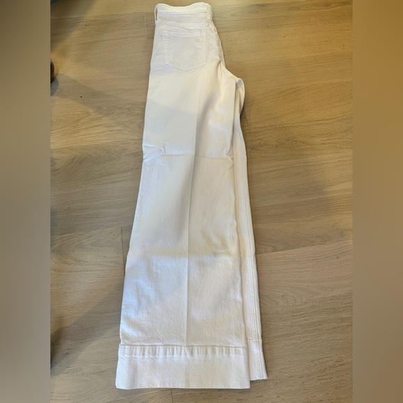 J. Crew Wide-leg denim trouser in white size 26 - Picture 10 of 11
